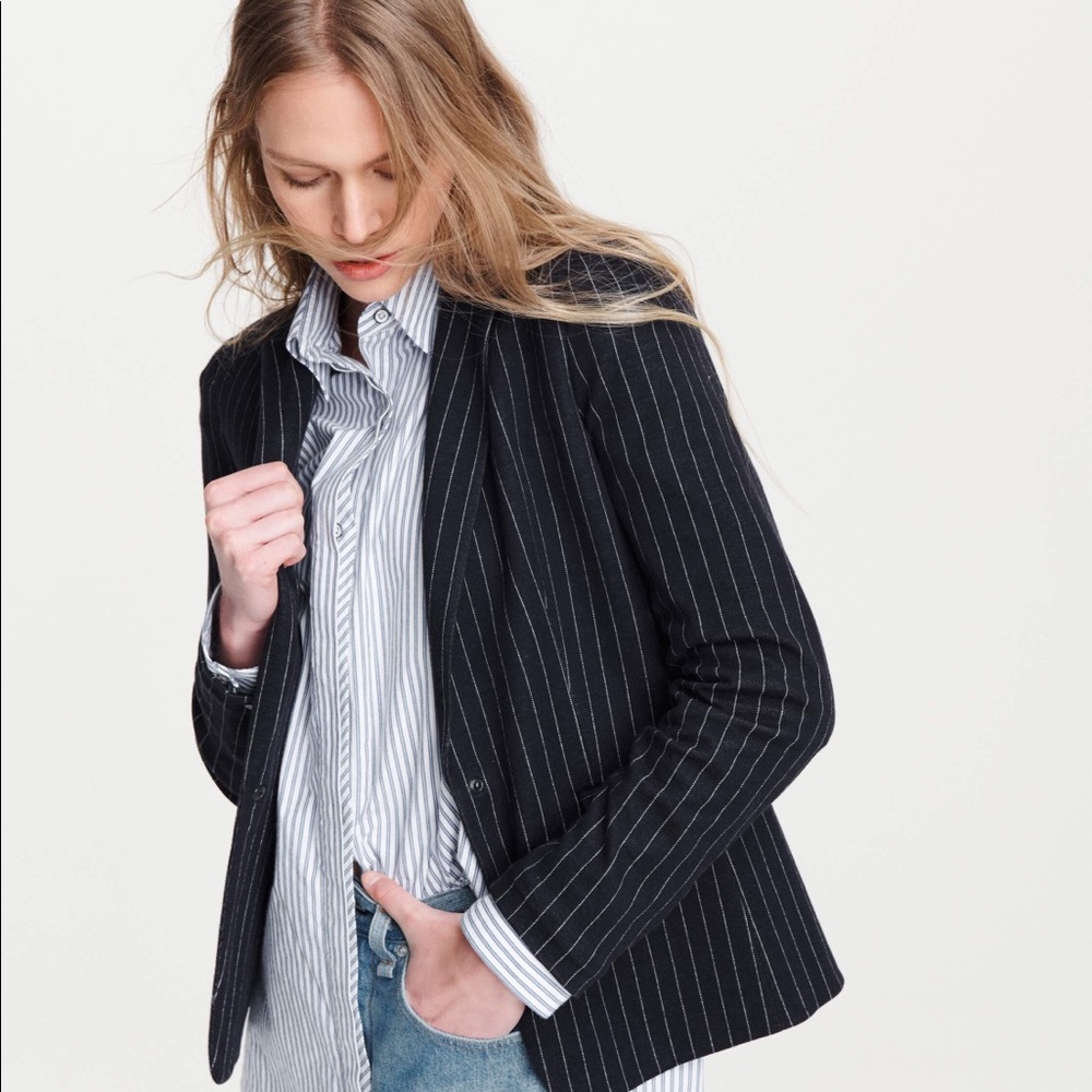 NWT $550 Rag & Bone Lexington Stripe Blazer